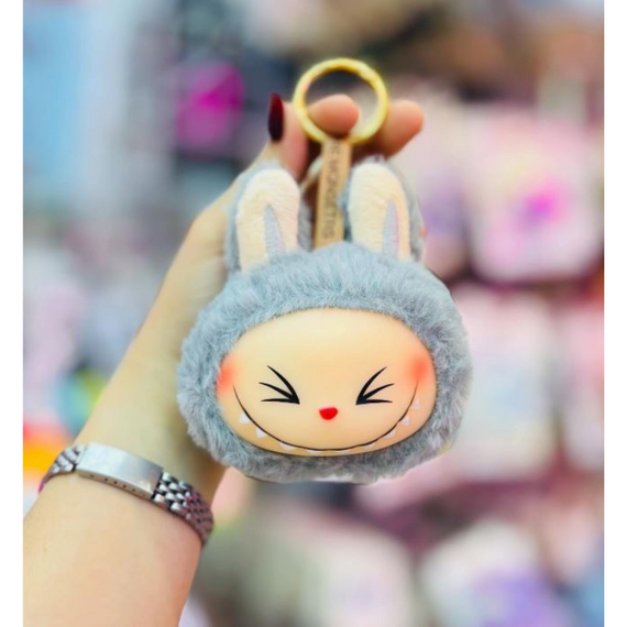 Брелок для рюкзака Labubu, хіт сезону Лабубу милий брелок для дівчаток і хлопчиків | Зображення 7