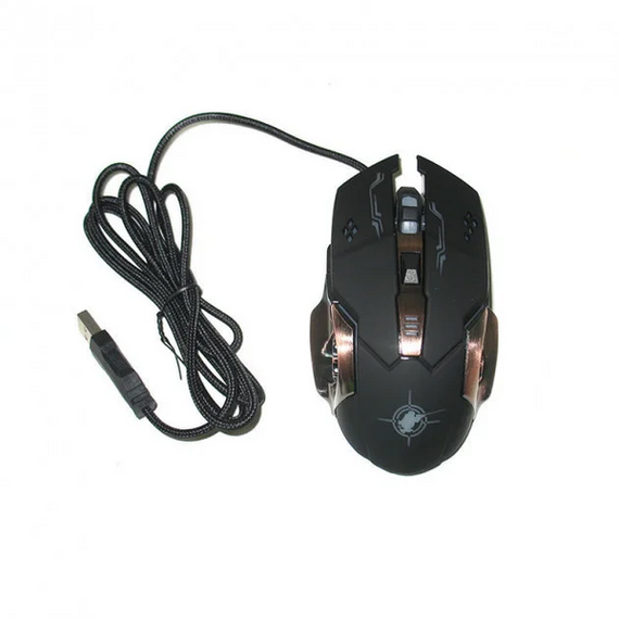 Компьютерная игровая мышка GAMING MOUSE X6 с LED подсветкой