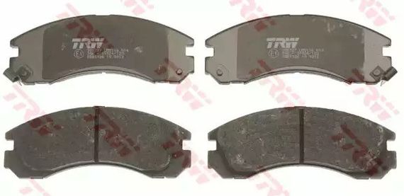Гальмівні колодки дискові MITSUBISHI GALANT IV (E3_A) передн. , TRW (GDB1126) | Зображення 1