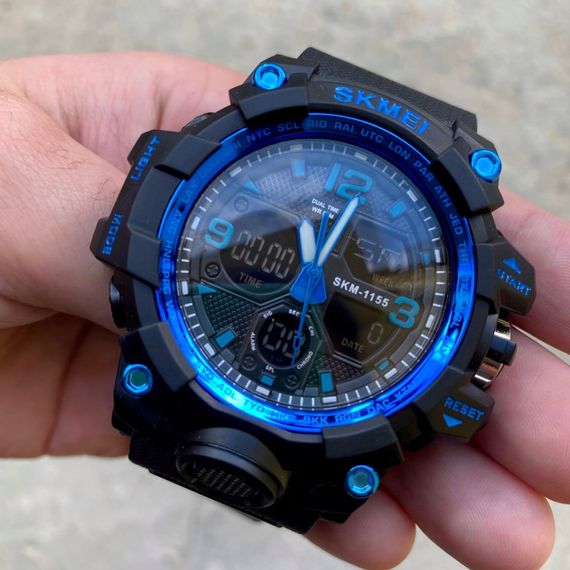 Skmei 1155 Black Blue | Зображення 3