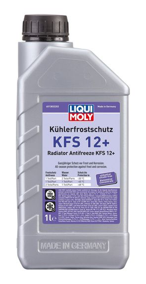 Антифриз Liqui Moly Kuhlerfrostschutz KFS G12+ (концентрат, червоний) 1л.