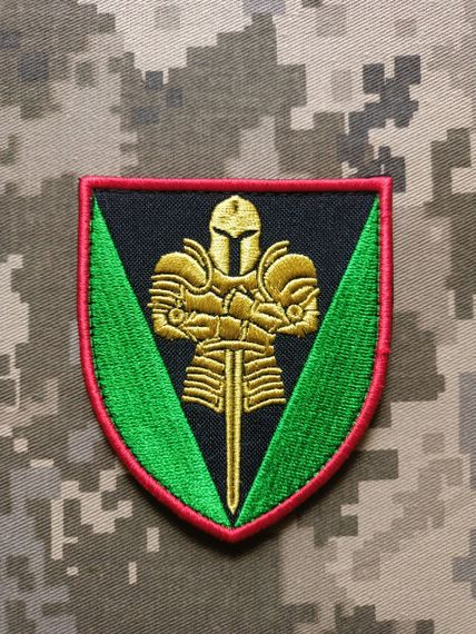 Шеврон 17 отдельная танковая бригада (цветной)