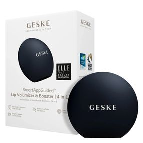 Пристрій для збільшення обʼєму губ GESKE Lip Volumizer&Booster 4в1 Small white, Чорний