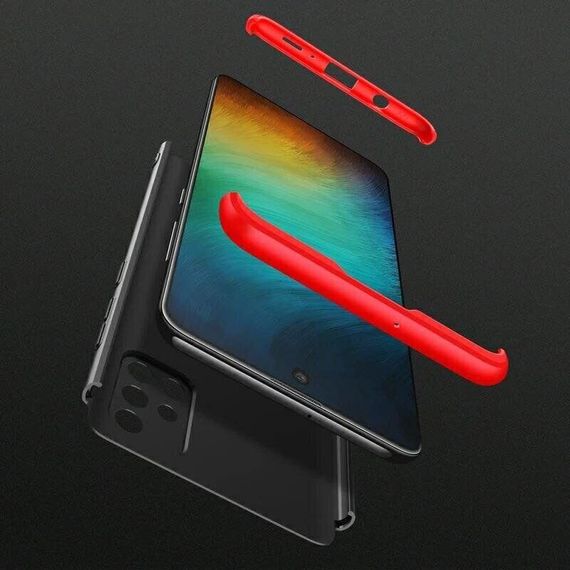 Чохол GKK 360 градусів для Samsung Galaxy M31s колір Чорний | Зображення 4