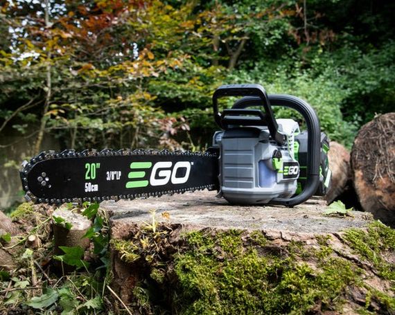 Пила цепная аккумуляторная EGO CS2000E (50 см, 25 м/с, BL, 56 В, без аккумуляторов и зарядного устройства) | Зображення 7