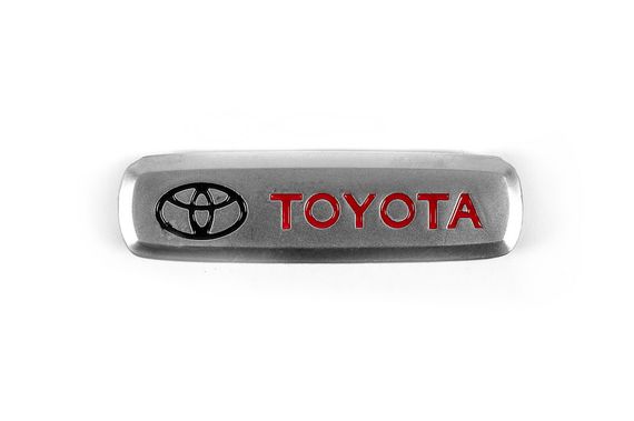 Шильдик алюмінієвий для килимків (1шт) для Тюнінг Toyota | Зображення 1