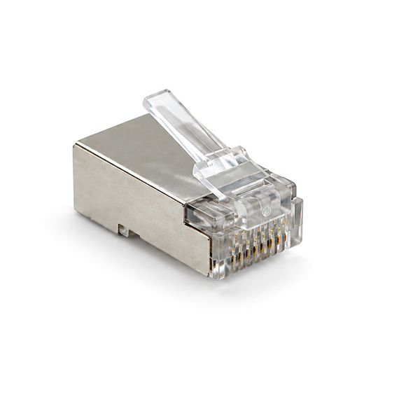 Конектор Merlion RJ-45 8P8C FTP Cat-6 (50 шт/уп.) екранований | Зображення 1