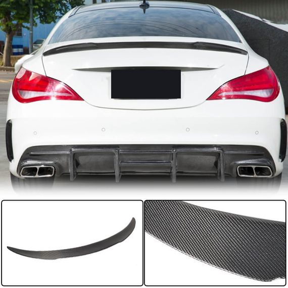 Спойлер V8 (SD, Карбон) для Mercedes CLA C117 2013-2019 гг