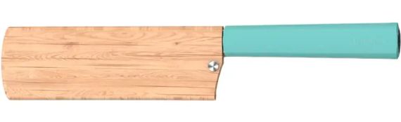 Ніж кухонний Butterfork Nakiri AR-RPM9 ABS Turquoise Green | Зображення 1