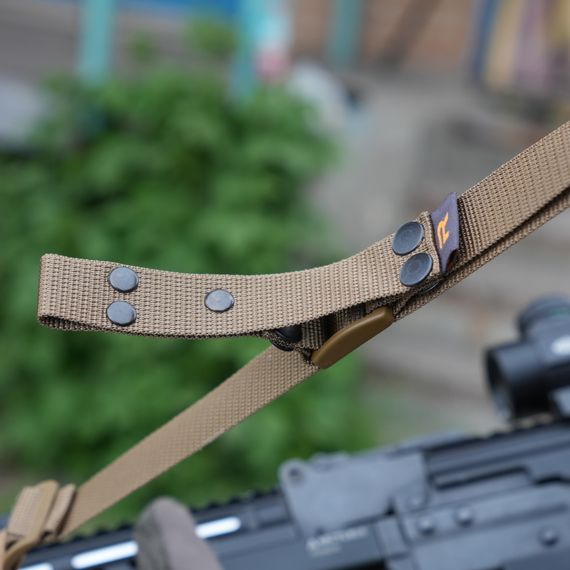 Збройовий ремінь RAGNAROK "TYR" Gen.II (1/2-точковий) з додатковим кріпленням Койот | Зображення 6