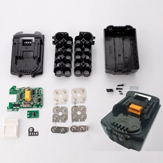 Корпус MAKITA 5S2P10*18650 для АКБ-инструмента 18V BL1860B с индикатором