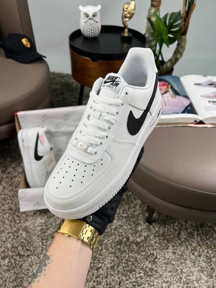 Чоловічі кросівки Air Force 1 Low White Black  , В'єтнам 43 27,5 | Зображення 5
