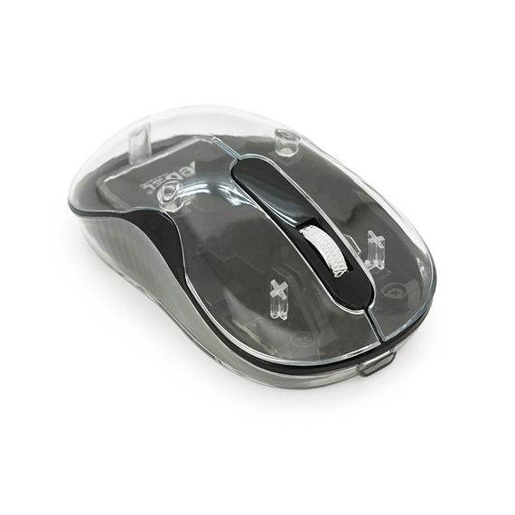Мышь беспроводная JEDEL WD141.1200-1600DPI, Black, 2.4GHZ + Bluetooth 5.0, Box