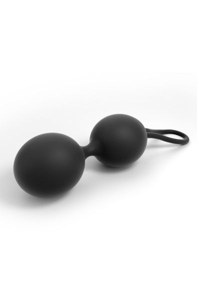 Вагінальні кульки Dorcel Dual Balls Black, діаметр 3,6 см, маса 55 г | Зображення 1