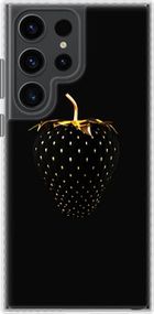 Чохол на Samsung Galaxy S23 Ultra Чорна полуниця "3585pc-2906-24368"