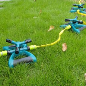 Поливалка для огорода с вращением 3/4" - 1" , ороситель для полива для полива газона