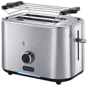 Тостер Russell Hobbs 24140-56 VELOCITY, 2400 Вт, 11 настроек прожарки, нержавеющая сталь (24140-56)