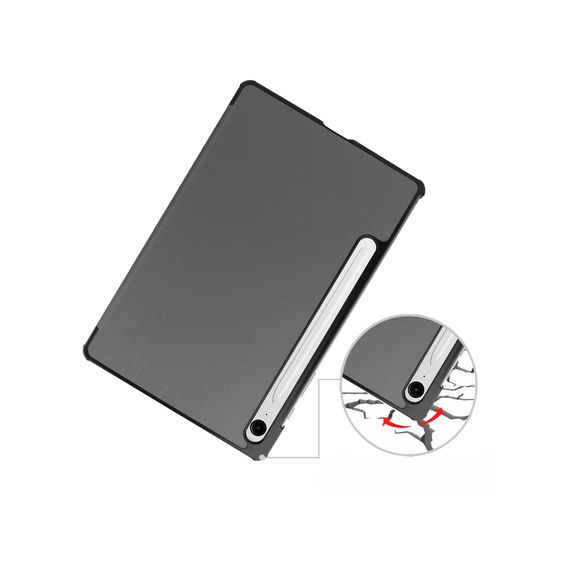 Чохол до планшета BeCover Smart Case Samsung Galaxy Tab S10 FE (SM-X520/SM-X526) 10.9" Gray (713277) | Зображення 5