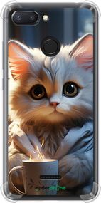 Чохол на Xiaomi Redmi 6 Білий кіт "5646sp-1521-2448"