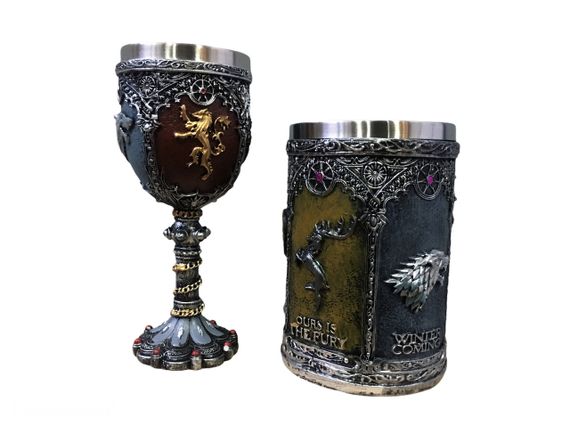Подарунковий Набір Гуртка Чашка Келих 3D Гра Престолів Game Of Thrones | Зображення 1
