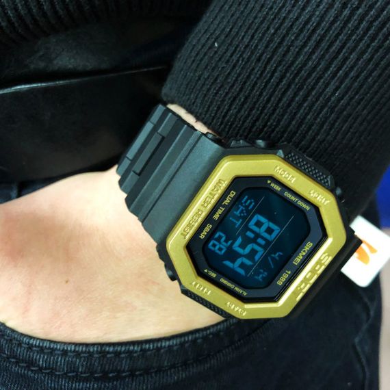 Фирменные спортивные часы, Электронные влагозащищенные наручные часы Военные спецслужб IK-24 | Зображення 7