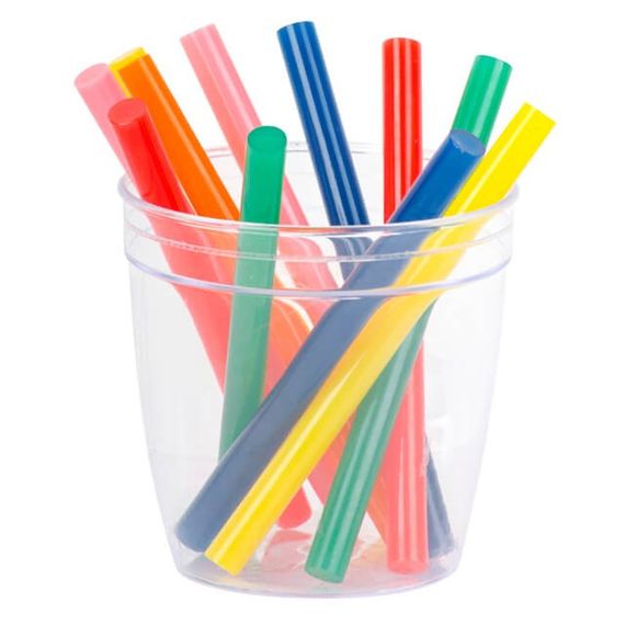 Комплект стрижнів клейових кольорових 7,4*100 мм, 12 од. INTERTOOL RT-1031 | Зображення 2