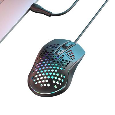 Мышка XO M4 4000 DPI RGB USB Black (XO-M4-BK) | Зображення 3