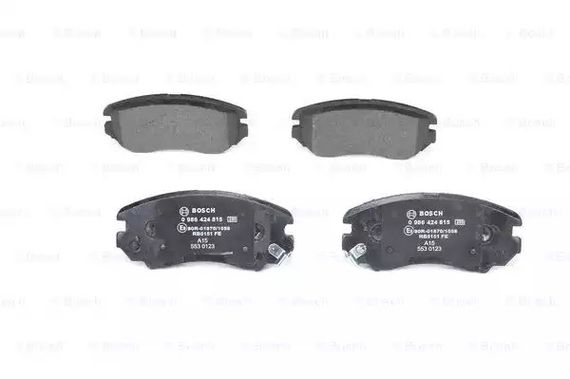 Колодки гальмівні дискові HYUNDAI SONATA, TUCSON, KIA SOUL передн.  BOSCH (0986424815)