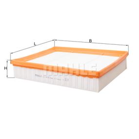 Воздушный фильтр для автомобиля Mahle LX4404