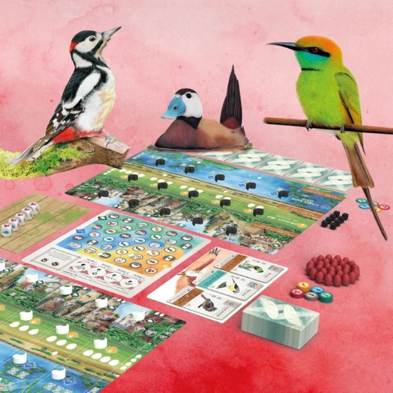 Настільна гра Крила. Птахи Азії (Wingspan: Asia) | Зображення 1