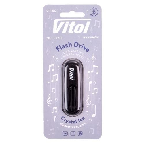 Освіжувач повітря Vitol Flash Drive Crystal Ice