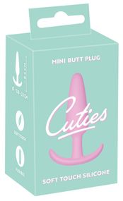 Анальний корок Cuties Plugs, рожевий
