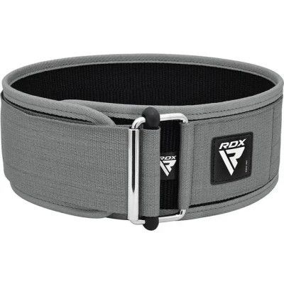 Атлетический пояс RDX RX1 Weight Lifting Belt Grey S (WBS-RX1G-S) | Зображення 2