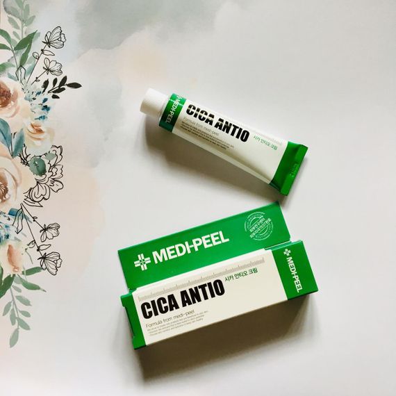 Восстанавливающий крем Medi-Peel Cica Antio Cream 30 ml с центеллой и пептидами | Зображення 4