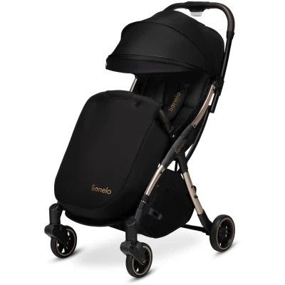 Коляска Lionelo Julie One Black (LO-JULIE ONE BLACK GOLD) | Зображення 1