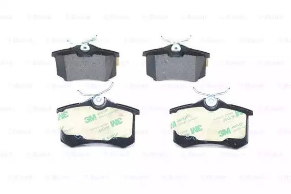 Колодки гальмівні дискові AUDI A4, A6, VW GOLF IV задн.  BOSCH (0986466683) | Зображення 2