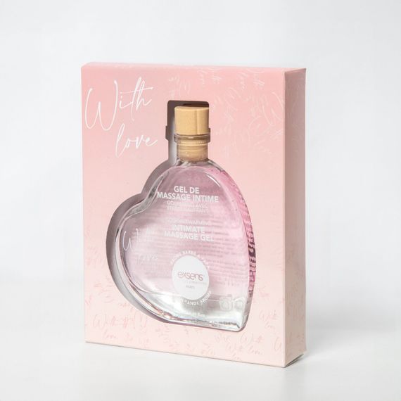 Масажний гель EXSENS With Love Cotton Candy 50 мл, розігрівальний, без цукру, їстівний | Зображення 1