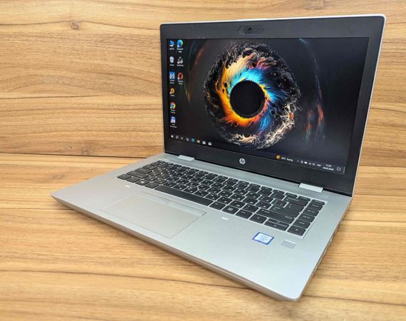 Ноутбук HP ProBook 640 G5 / 14" (1920x1080) IPS / Intel Core i5-8265U (4 (8) ядра по 1.6 - 3.9 GHz) / 8 GB DDR4 / 256 GB SSD / Intel UHD Graphics 620 / WebCam / Fingerprint / Windows 10 б/у + Подарок Беспроводная мышь / USB | Зображення 4