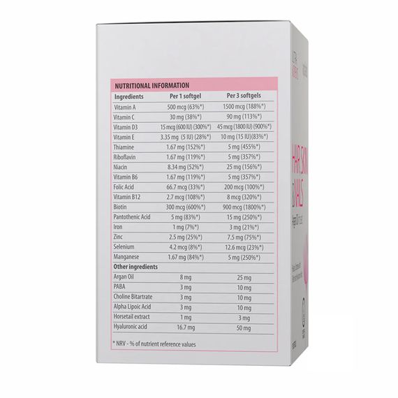 Ultra Women's Hair, Skin &amp; Nails - 90 softgels | Зображення 1