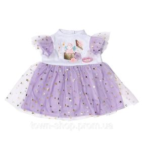 Одежда для куклы Baby Annabell - Сиреневое платье