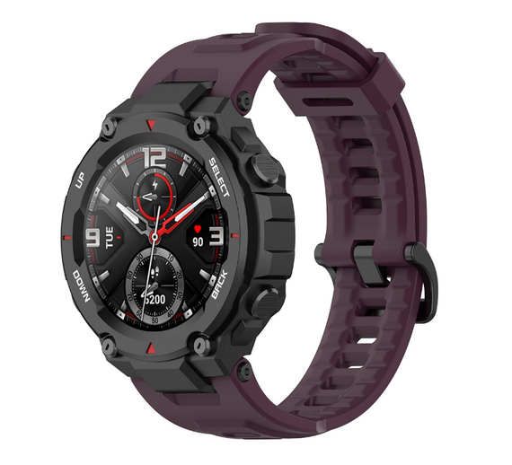 Силіконовий ремінець Primolux для смарт годинника Xiaomi Amazfit T-Rex (A1918) / T-Rex Pro (A2013) - Purple | Зображення 2
