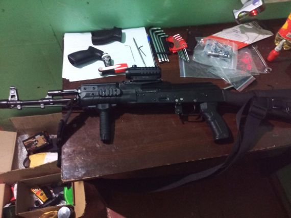 Сет на ак-47/ак-74 Цевье на ак-47 Пистолетная ручка на ак-47 Обвес на АК | Зображення 2