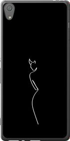 Чехол на Sony Xperia XA F3112 Силуэт1 "4590u-399-17620"