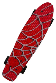 Пенни борд скейтборд Penny Board Fish Skateboards 22" ABEC-7 с светящимися колесами