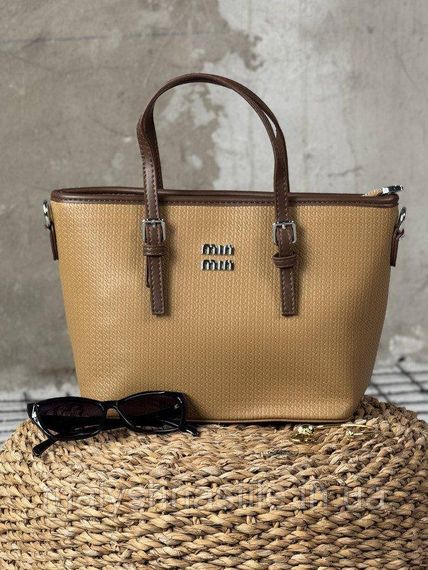 Женская сумка Miu Miu brown 4 ПП7550