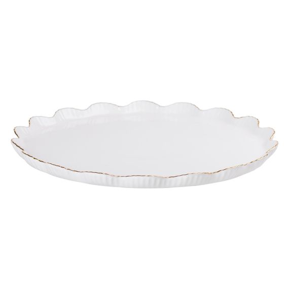 Чайный набор на 6 персон, с заварочным чайником и подставкой, белый. | Зображення 3