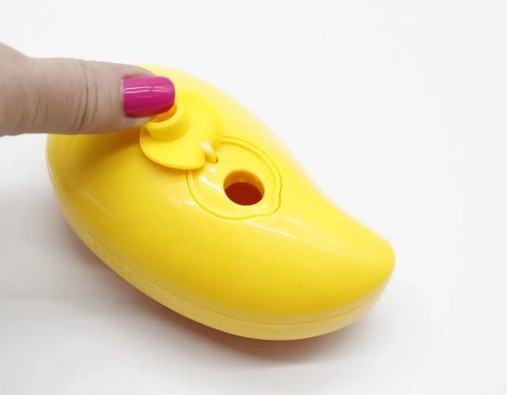 Парова щітка-масажер спрей 3в1 Жовто-Помаранчова Pet Spray Massage Brush | Зображення 3