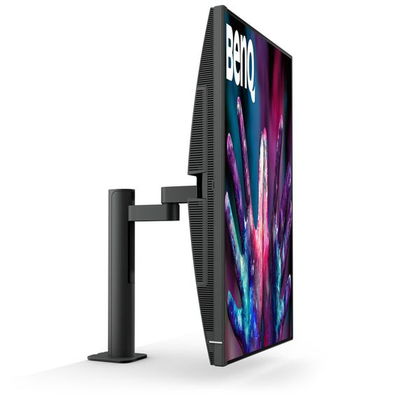 TFT 31.5" BenQ PD3205UA, IPS, 4K UHD, 99% sRGB, HDMI, DP, USB-С, USB-hub, HAS, колонки, темно- сірий | Зображення 3