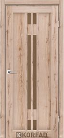 Двери Korfad Valentino Deluxe VLD-05 Дуб Тобакко