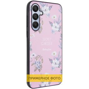 TPU+PC чехол Secret Garden для Xiaomi Redmi 13C / Poco C65 Pink